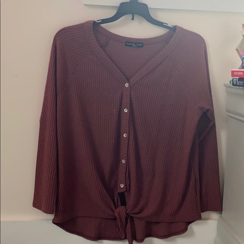 Kim & Cami blouse that can be dressed up or down!
